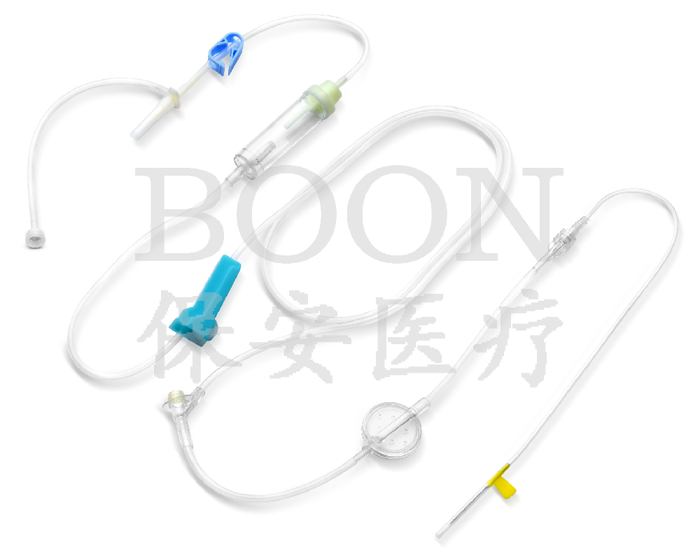 一次性使（shǐ）用自動排氣安全型輸液器  帶針